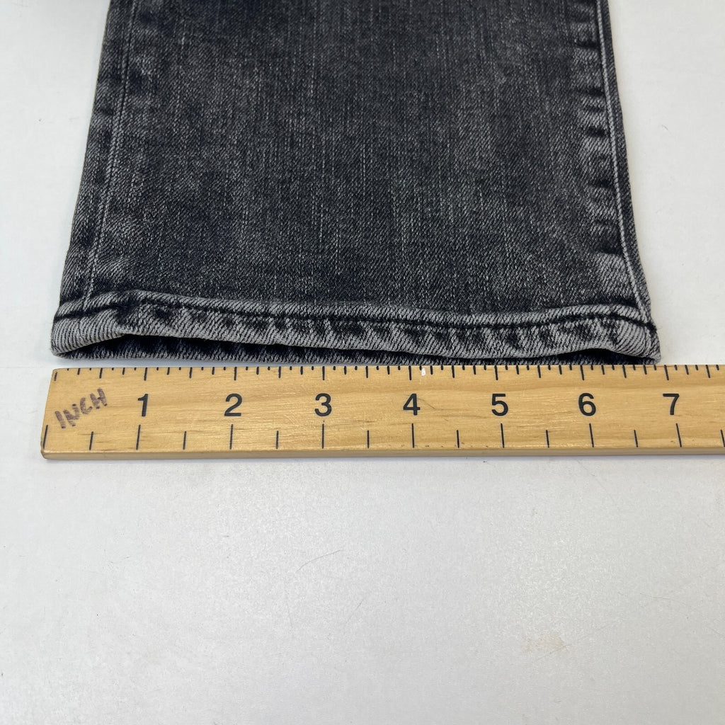 Mens SuperDry 04 Daman Straight Stretch Black Jeans W31" L31"