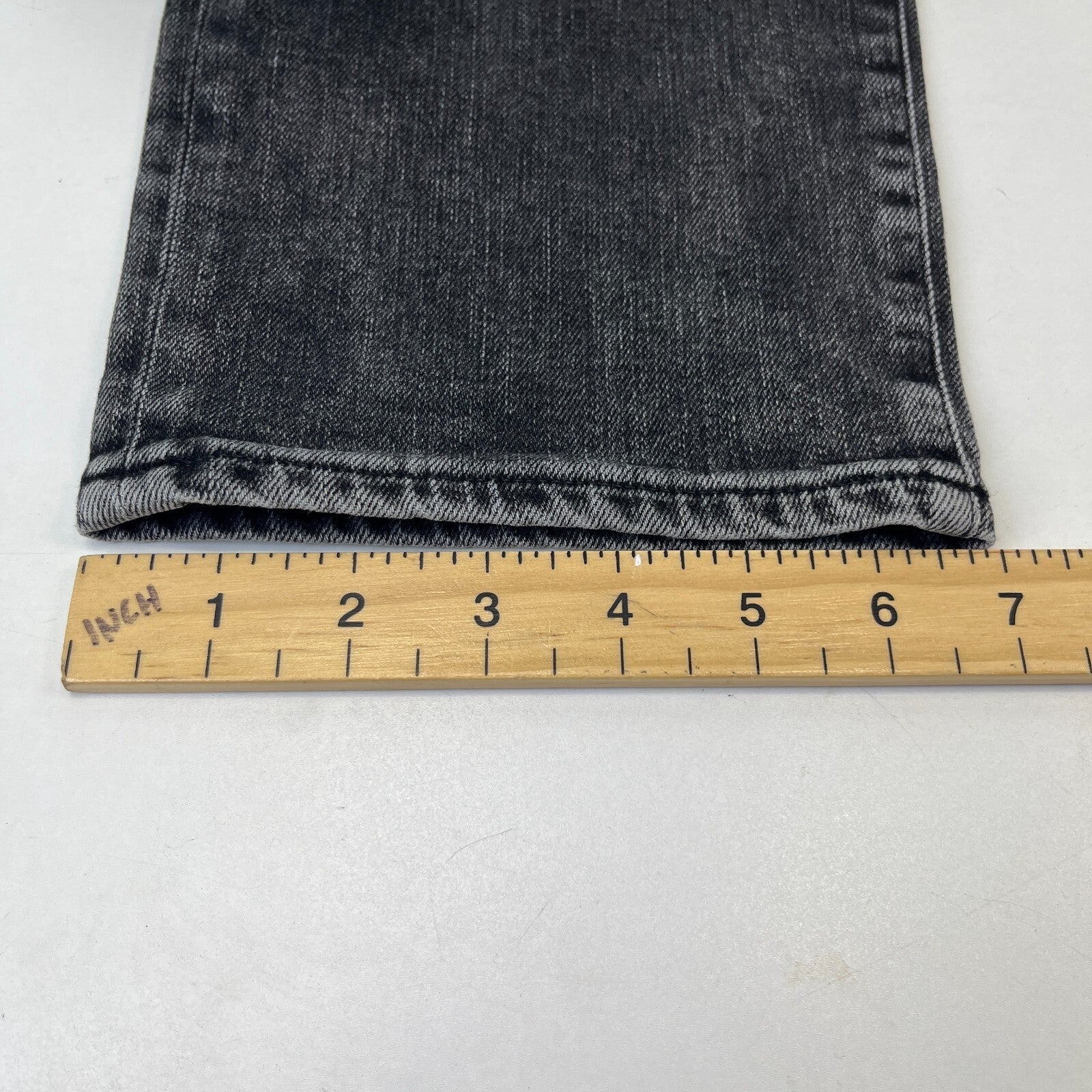 Mens SuperDry 04 Daman Straight Stretch Black Jeans W31" L31"