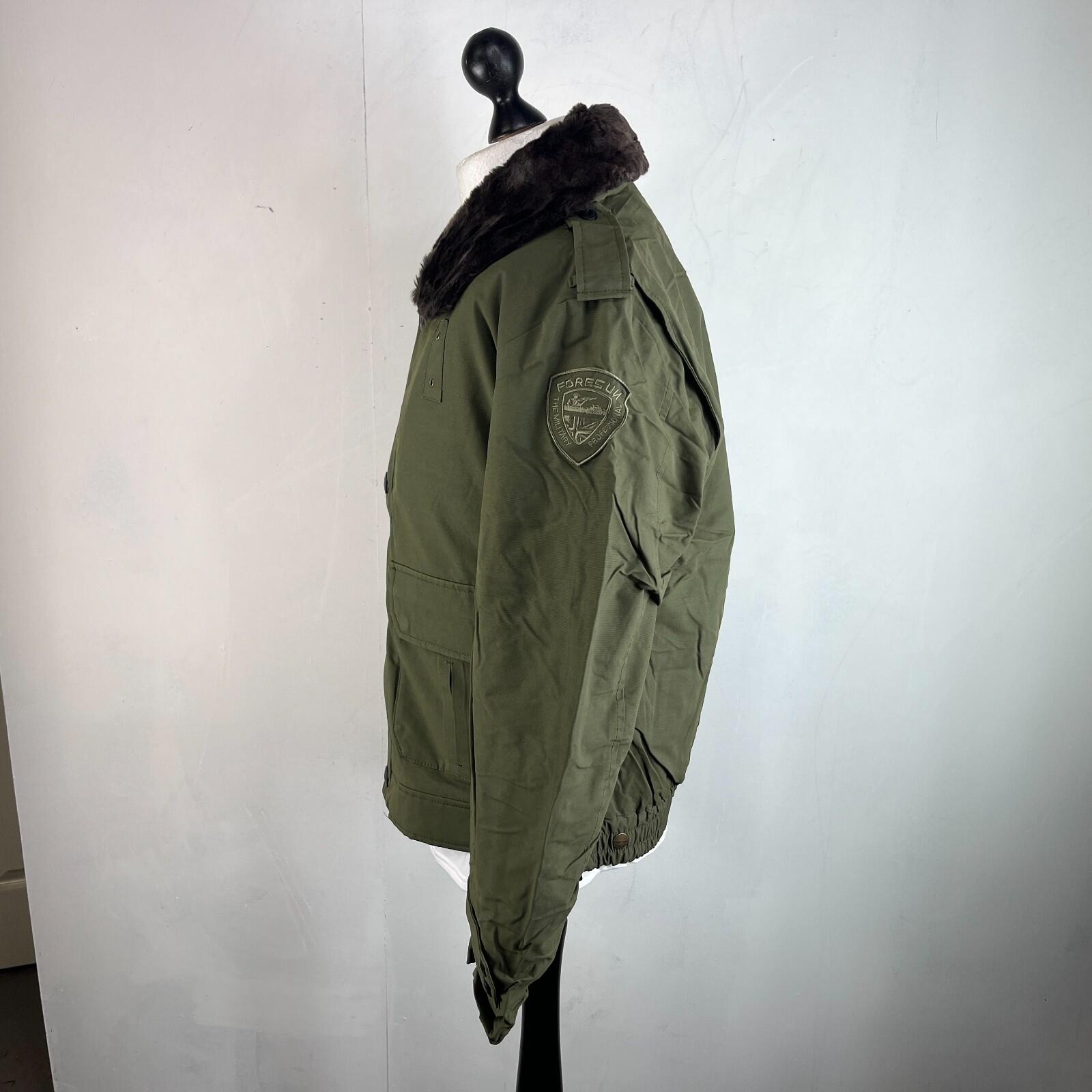 Foresun Professional Military Bomber Jacket w/ Liner & Faux Collar Shooting XL