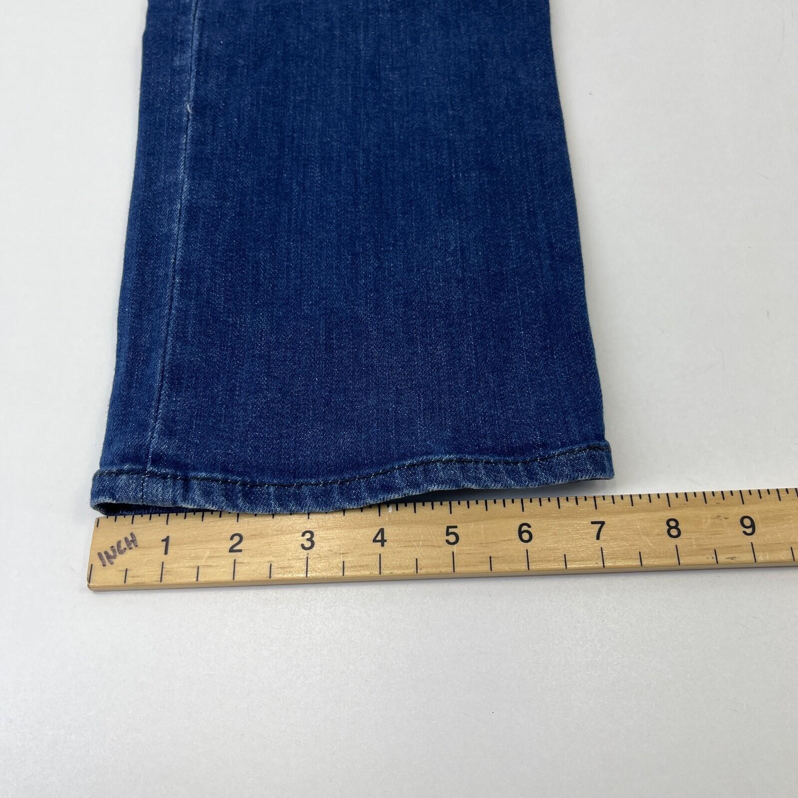 Armani Men's Jeans in Blue Denim W38" L31" Slim Fit Straight Leg