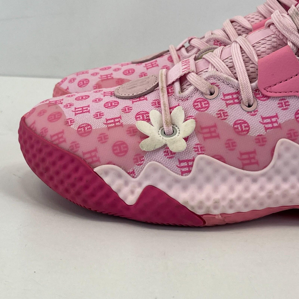 Adidas Men's Harden Vol.6 Trainers Shoes Sneakers Pink Basketball Court size 4