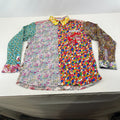 Foul Fashion Long Sleeve Shirt Mens size XL Multi Colour & Pattern Ugly Chic