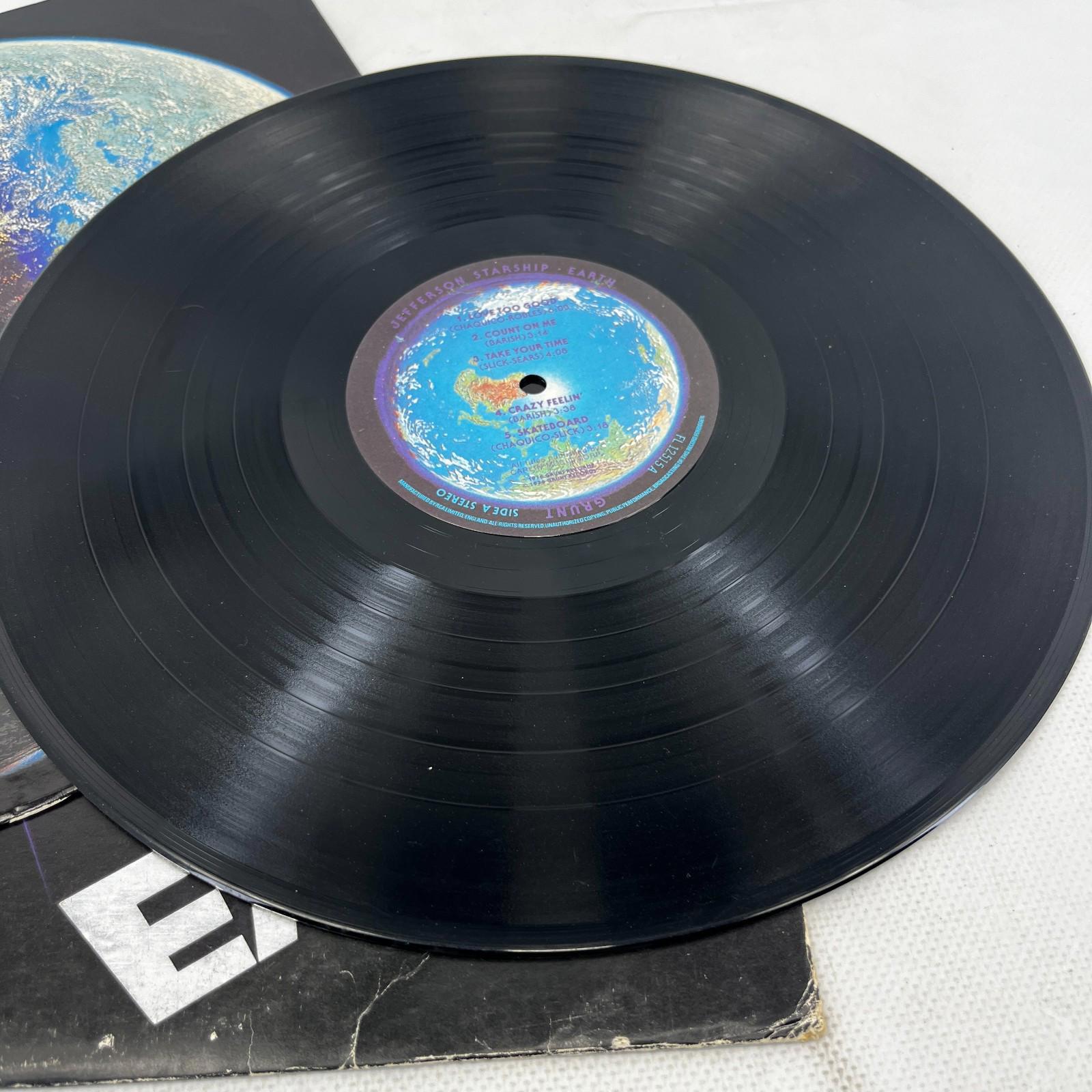 Jefferson Starship - Earth - Vinyl LP + Inner - VG+/VG