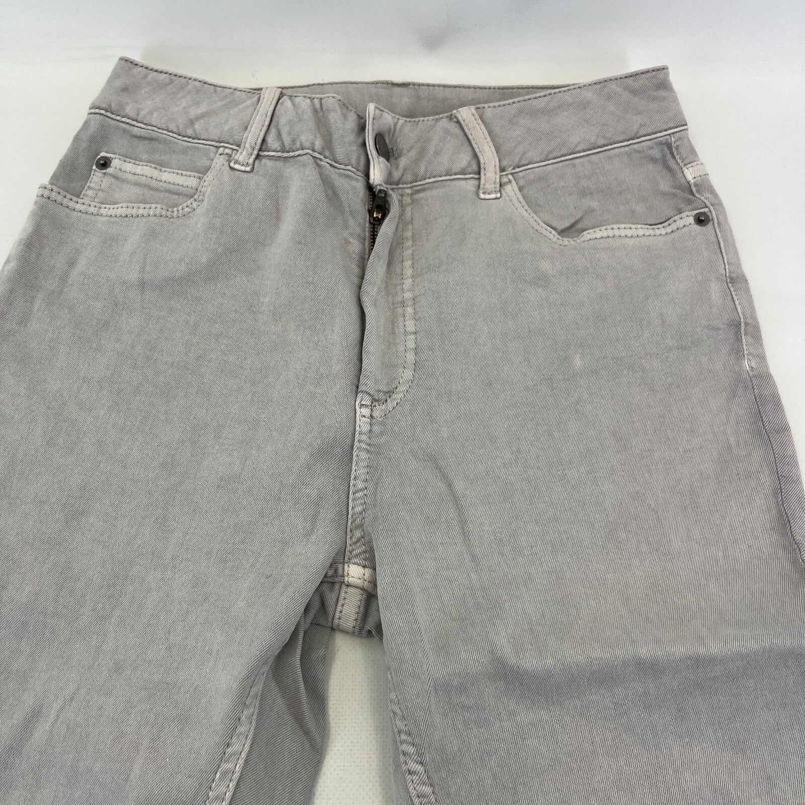 Marks & Spencer Light Grey Super Skinny Jeans - UK size 12R - BNWOT
