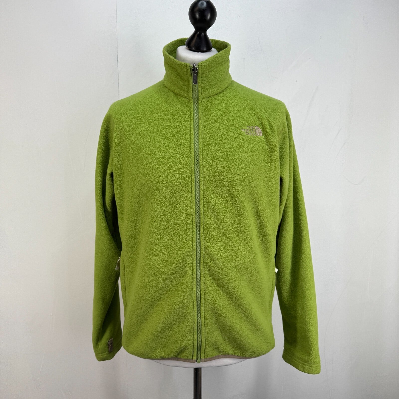 The North Face Women’s Fleece Jacket Pea Green size Large