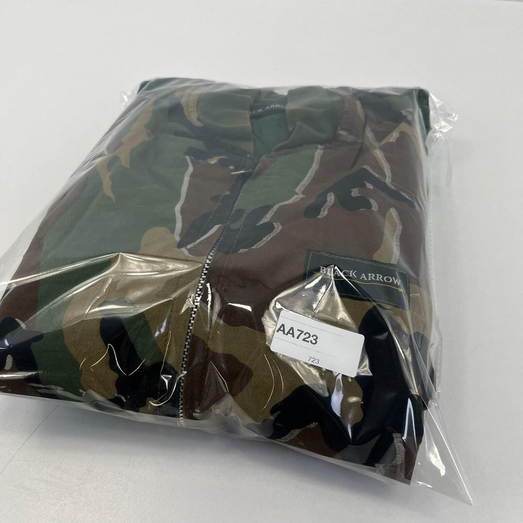 Black Arrow Men's Quilted Body Warmer Green Camo size Large