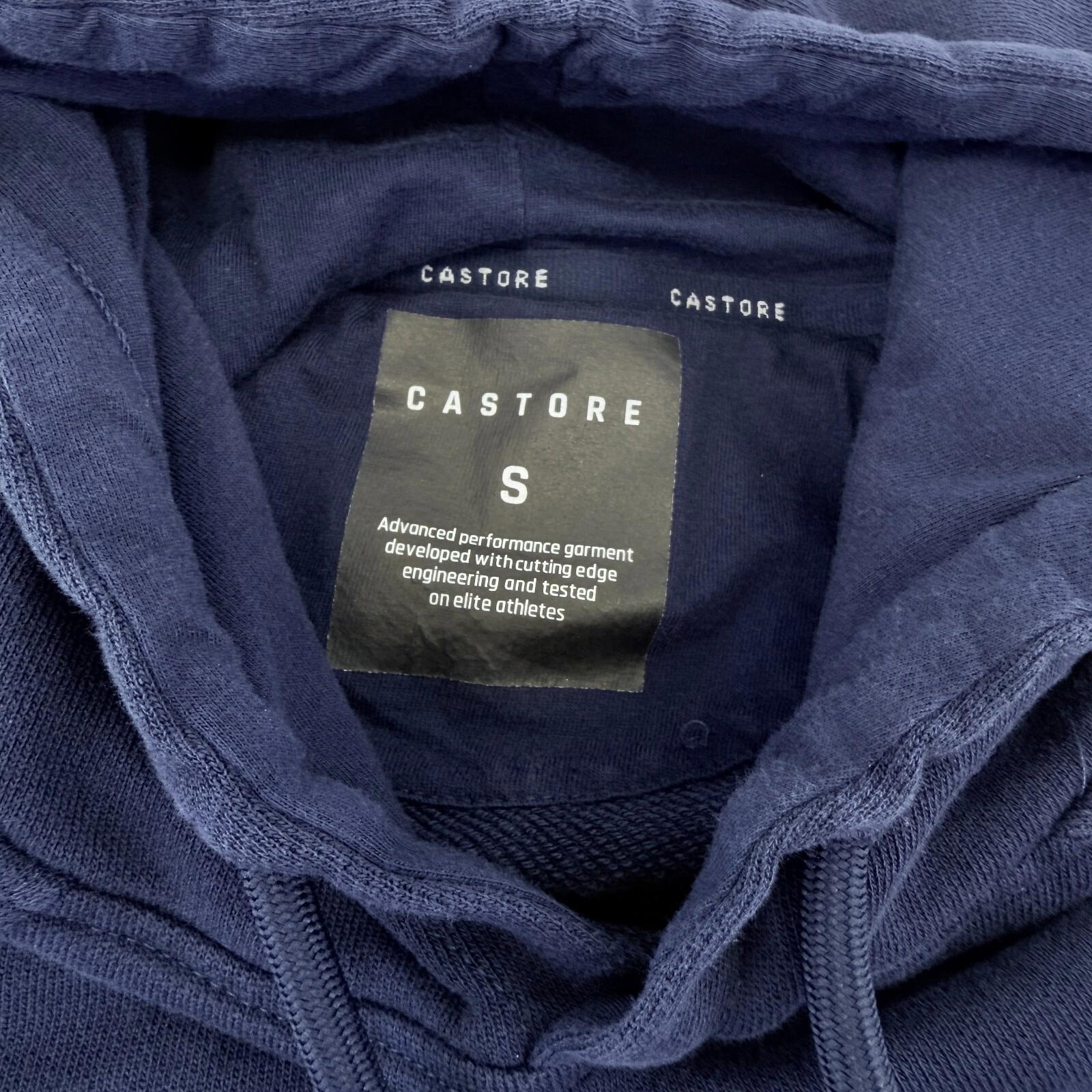 AMC Castore Andy Murray Tennis Hoodie Navy Blue Pullover Mens size S - NWOT