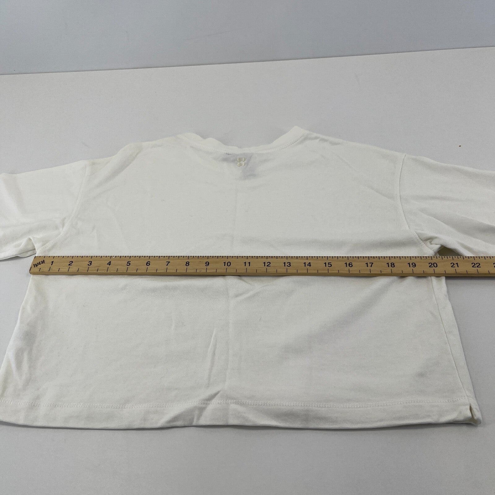 Sweaty Betty Women's After Class Short Sleeve Sweatshirt in White size XS - NWOT