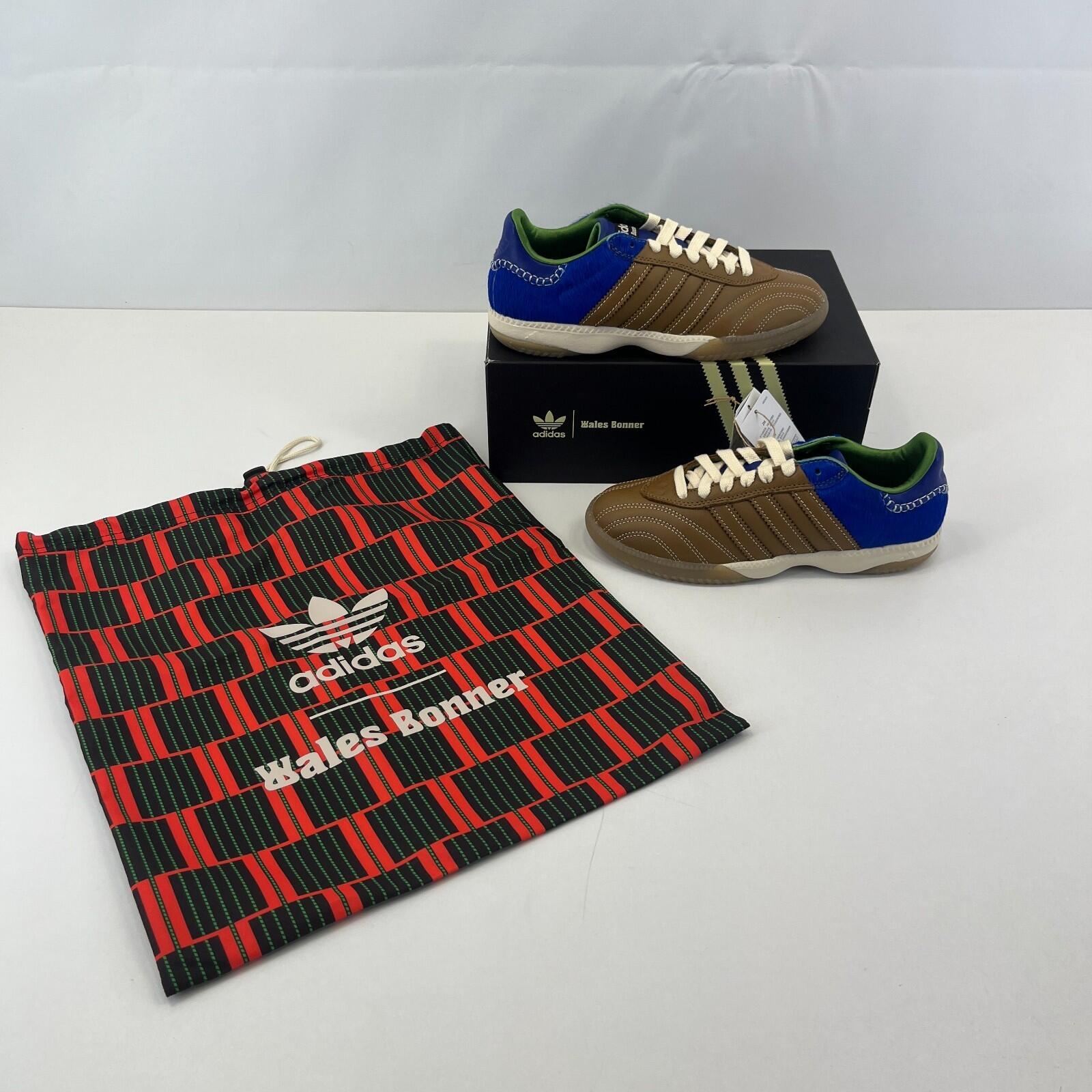 Wales Bonner X Adidas Samba Millenium Desert Royal Blue Pony Nappa UK 5 - EU 38