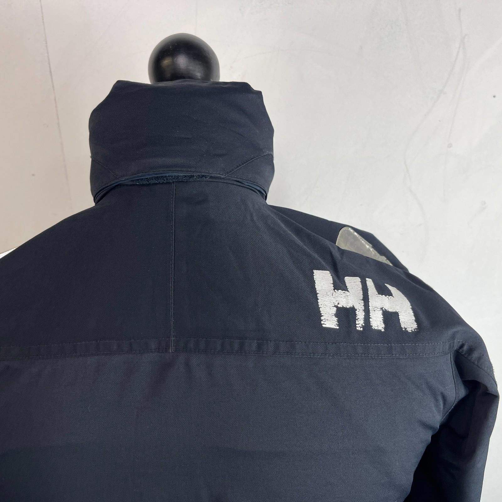 Helly Hansen Tech Performance Sailing Jacket Coat in Black Size S