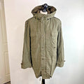 Vtg 1992 Jeans Express German Army Olive Green Parka Coat + Liner size M GrNr.14