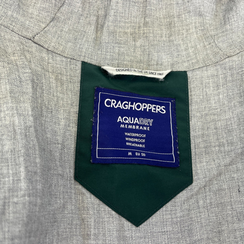 Craghoppers AquaDry Membrane Jacket Mens Medium Forest Green Waterproof Hooded