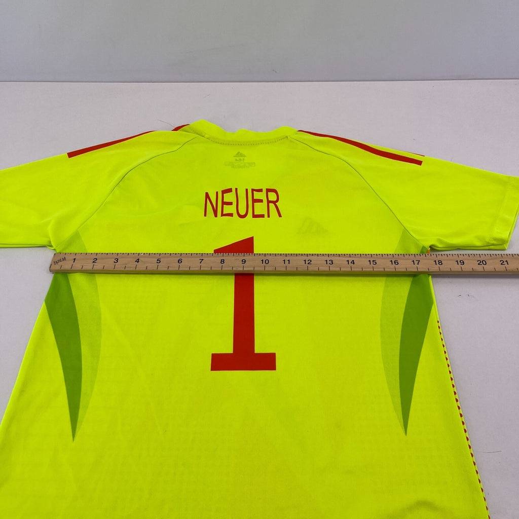 Adidas Germany 2024 Tiro T24 Pro Short Sleeve Goalkeeper Shirt size 164 13-14yrs
