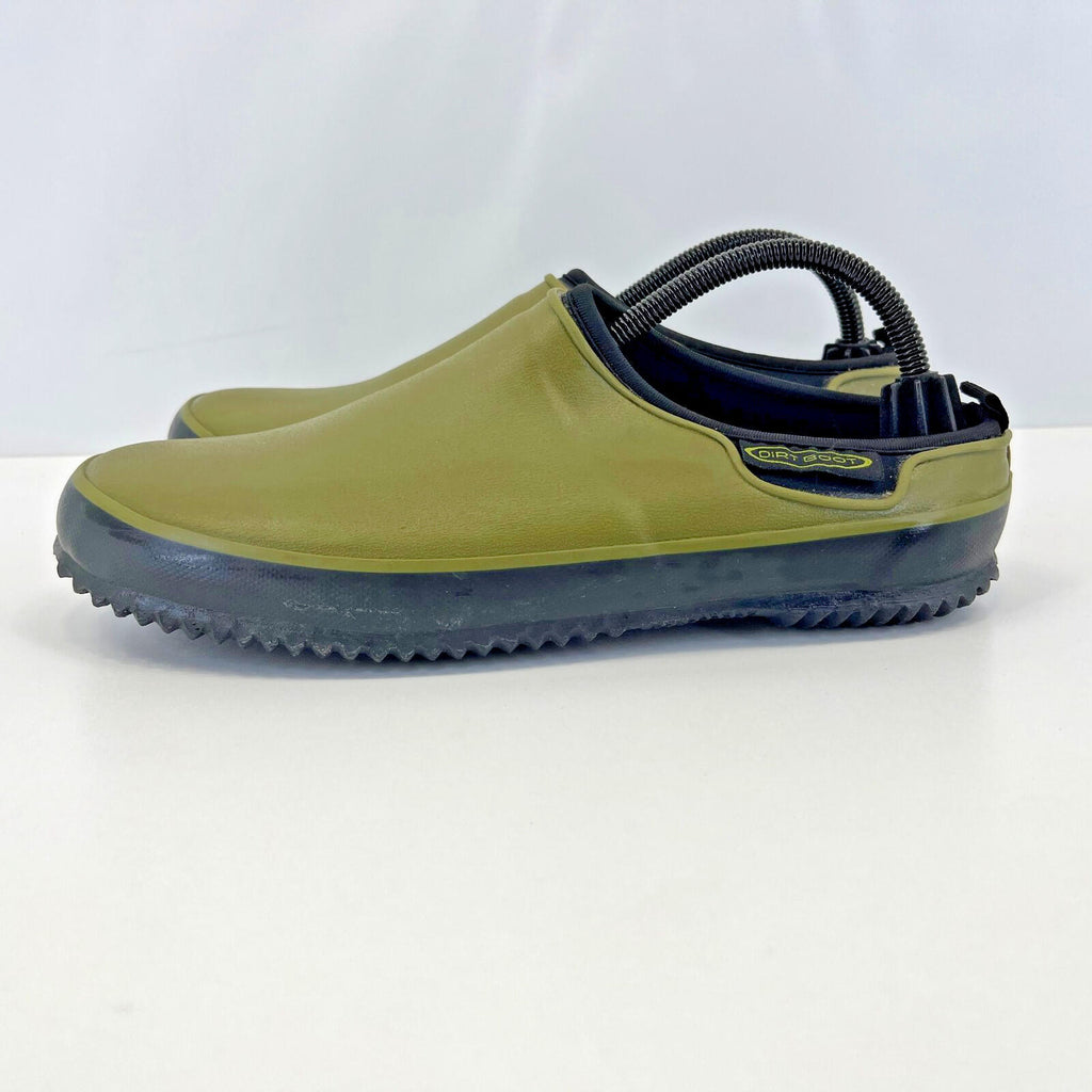 Dirt Boot Neoprene Waterproof Outdoor Garden Muck Shoes Slippers Green UK size 9
