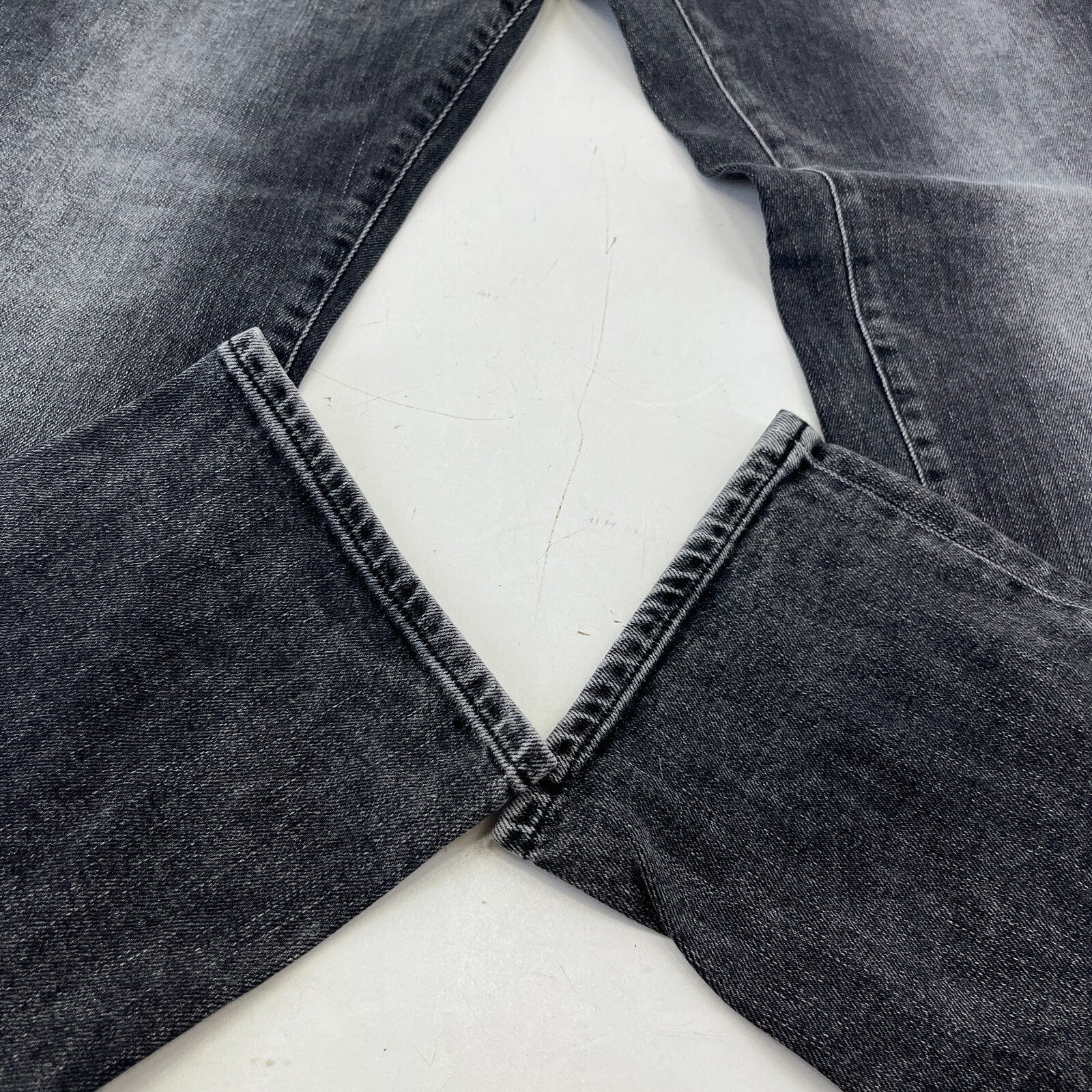 Mens SuperDry 04 Daman Straight Stretch Black Jeans W31" L31"