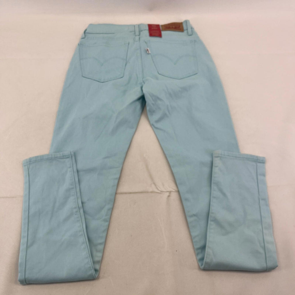 Levi's 710 Super Skinny Stretch Jeans in Baby Blue W26" L30" - See Details