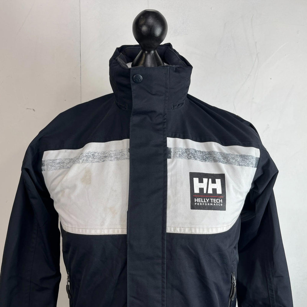 Helly Hansen Tech Performance Sailing Jacket Coat in Black Size S