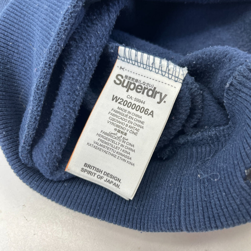 Superdry Premium Women's Sweatshirt Long Sleeve Round Neck Pullover size 12