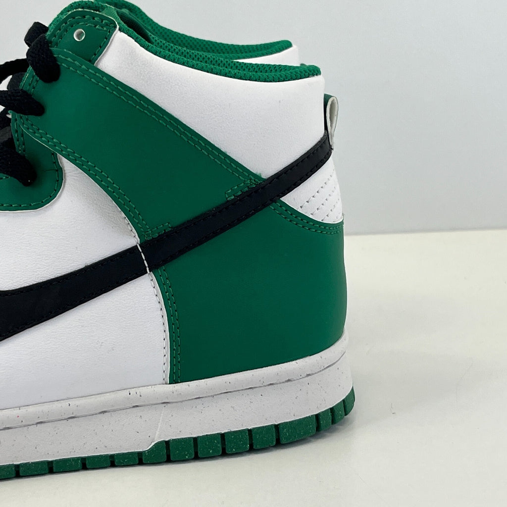 Nike GS Dunk High Celtics Green & White size UK 6 EU 40