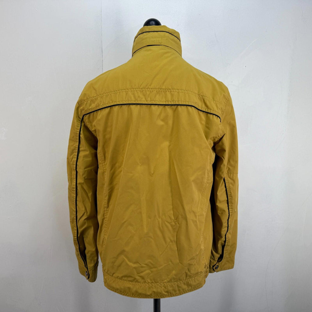 Saxon Hiking Jacket Showerproof Countrywear Premium Mens Mustard Yellow size S