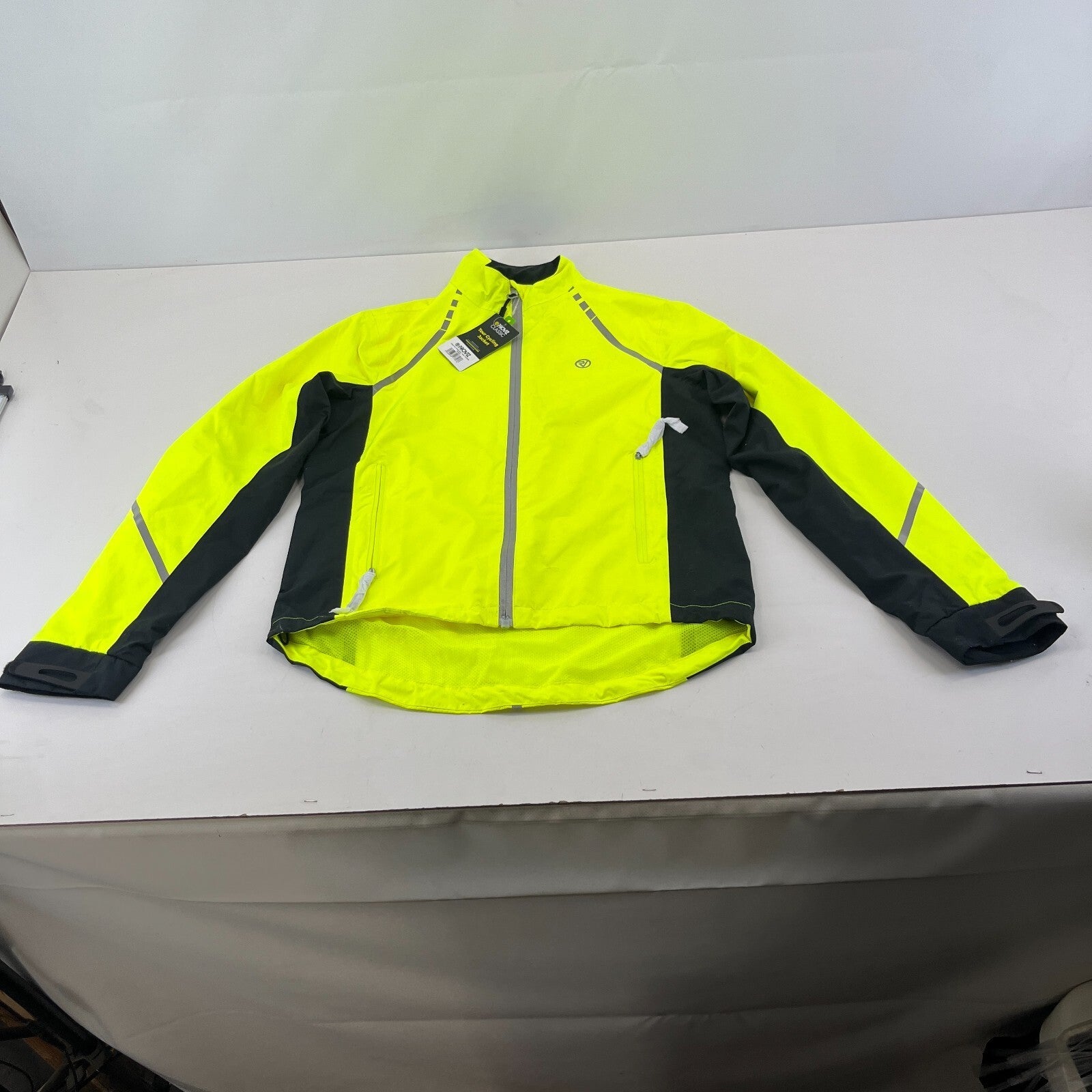 Proviz Womens Classic Tour Cycling Jacket Yellow UK size 10 New With Tags