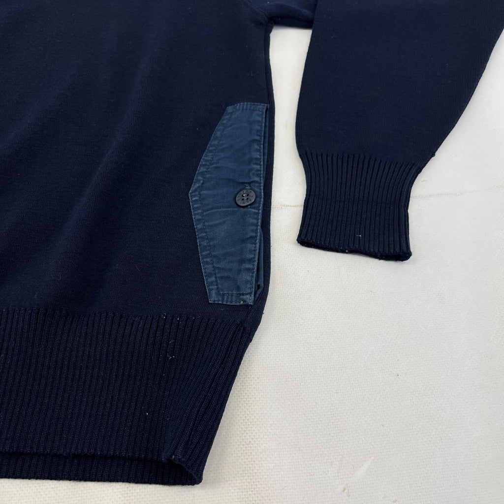 Paul & Shark Cotton Blend Jumper Men's size M in Navy Blue