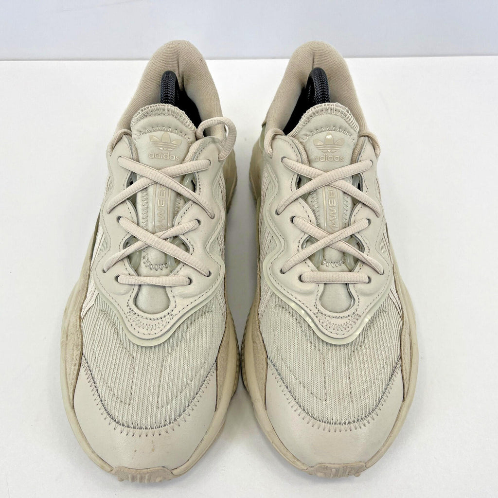 Adidas Ozweego Triple Beige Trainers size UK 7   EU 40 2/3 Leather & Mesh Chunky