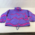 Colmar Insulated Ski Jacket Snowboard Coat Purple/Pink size UK 12 - US 8 - EU 40