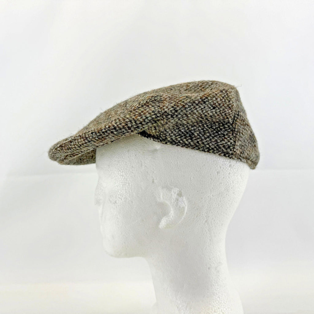 Vtg Christys of London Crofter Flat Cap Peaky Blinders 100% Wool 55cm 6 3/4