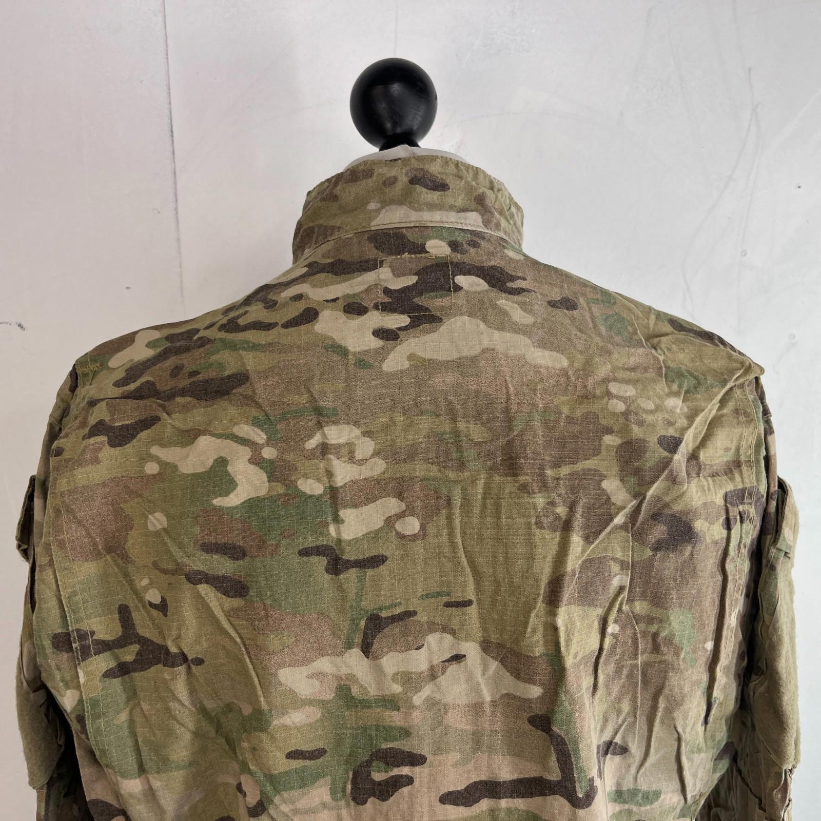 US Military OCP Scorpion Camouflage FRACU Combat Jacket size Medium Reg