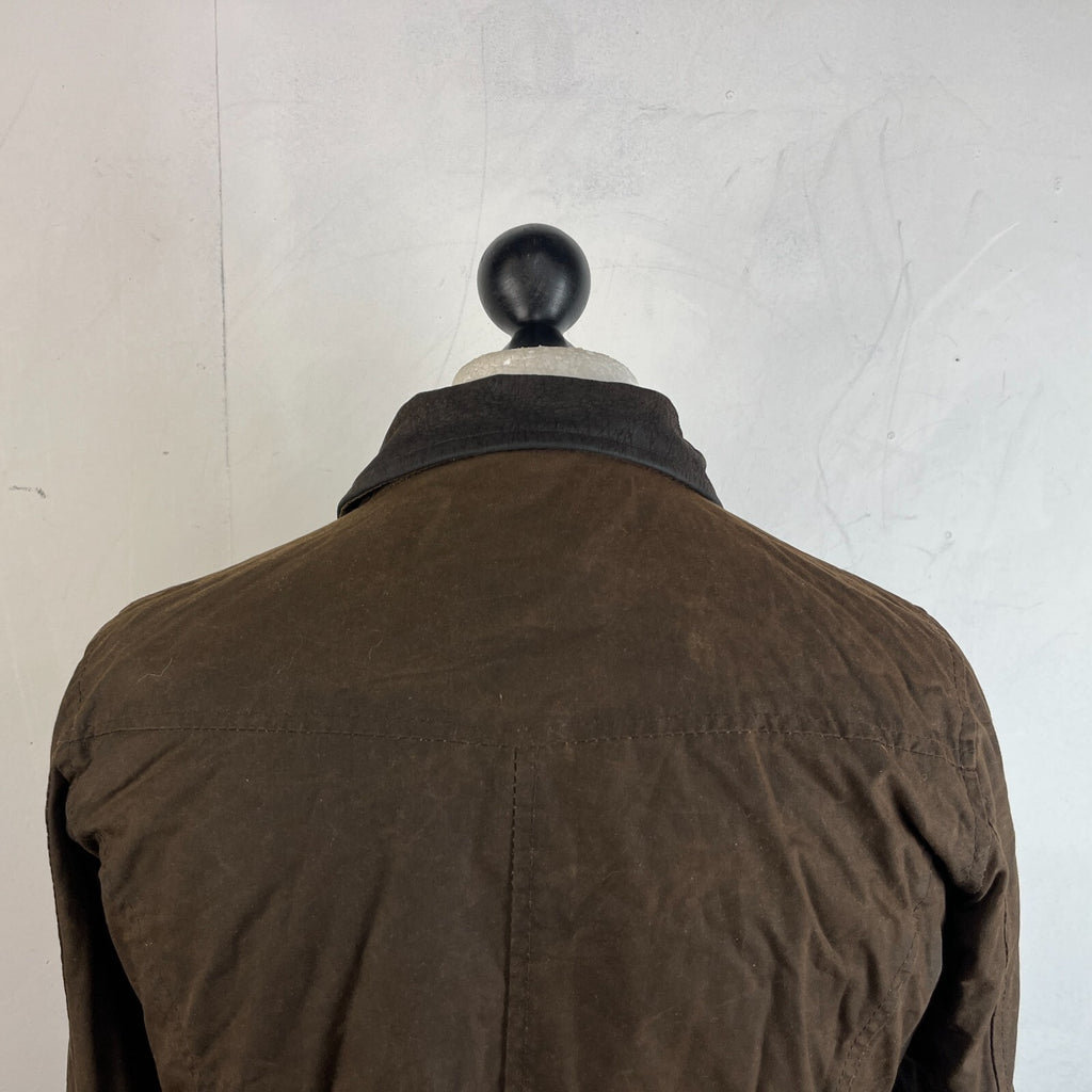 Scippis Australian Adventure Wear Utility Women's Brown Wax Jacket Belted size M