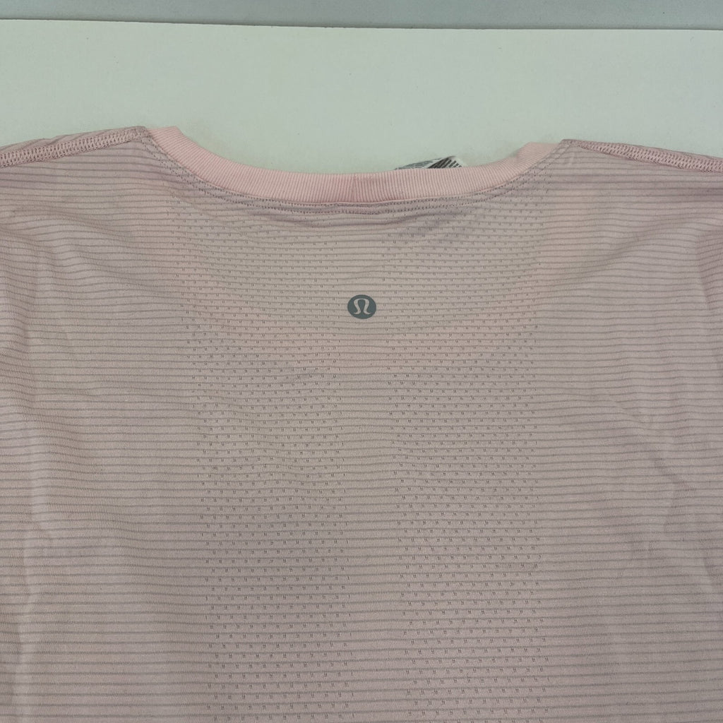 Lululemon Swiftly Relaxed Long-Sleeve Shirt in Pink size UK 18 US 14