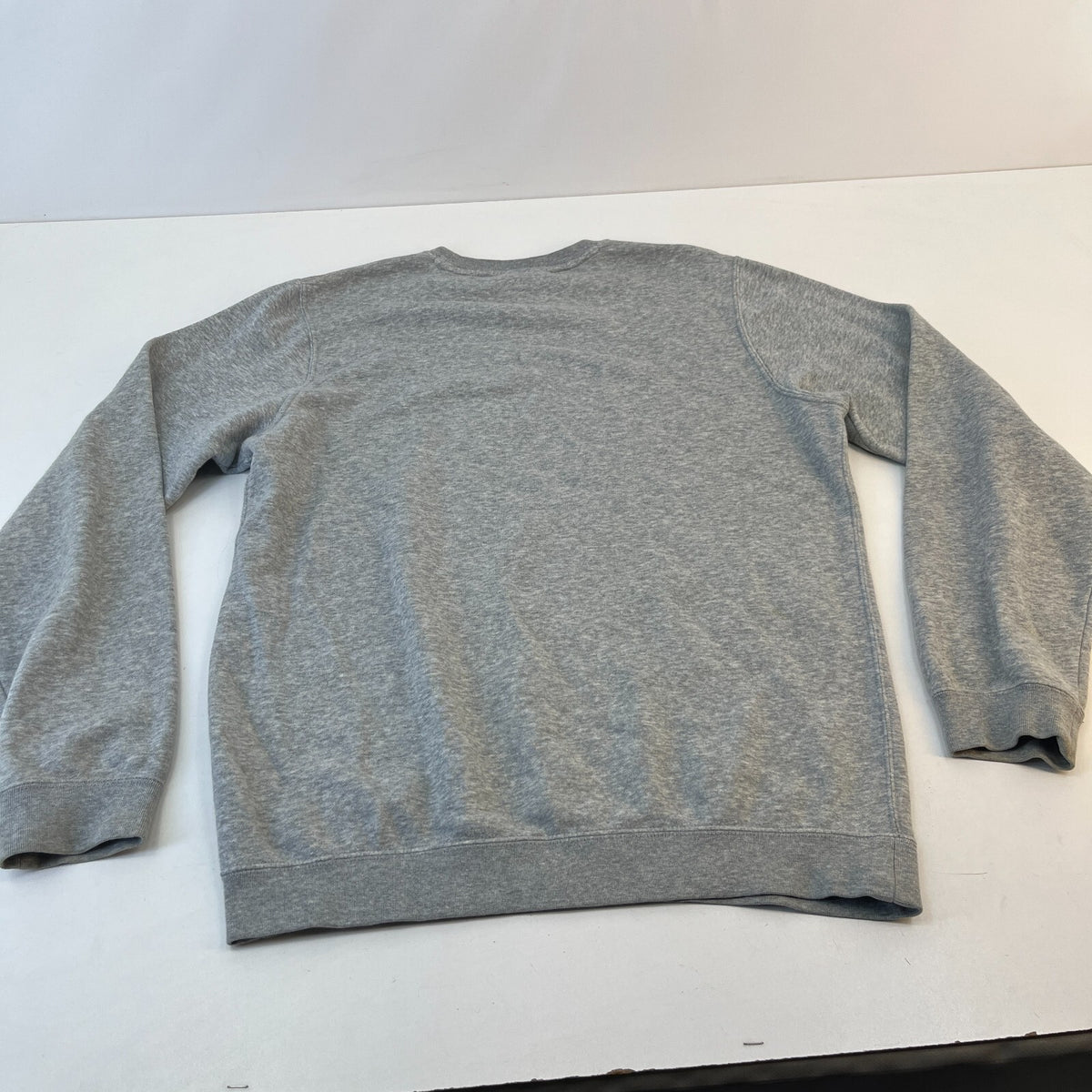 Nike Pullover Sweatshirt Grey Long Sleeve All Seasons Logo size Small