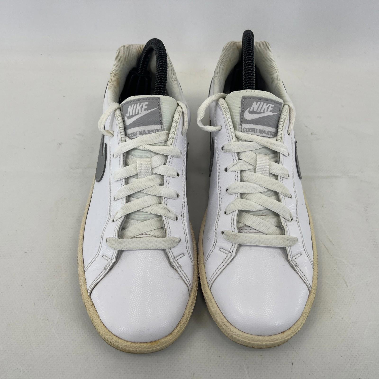 Nike Court Majestic White Trainers Size UK 5 Leather Low Trainers 454256-114