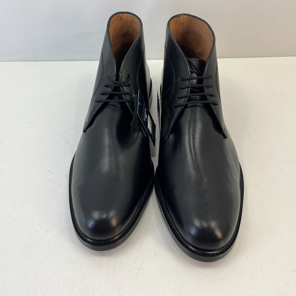 Marks and Spencer Sartorial Black Leather Smart Luxury Boots UK 12 RRP £120 New