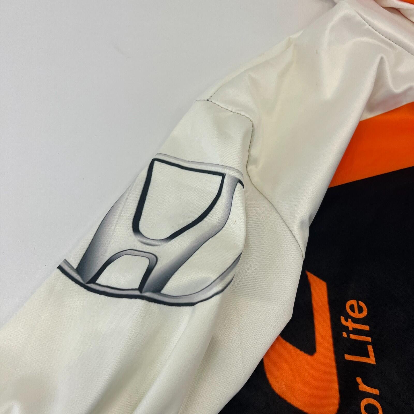 Honda Civic Promotional Hoodie Men’s size XL in Black Orange & White