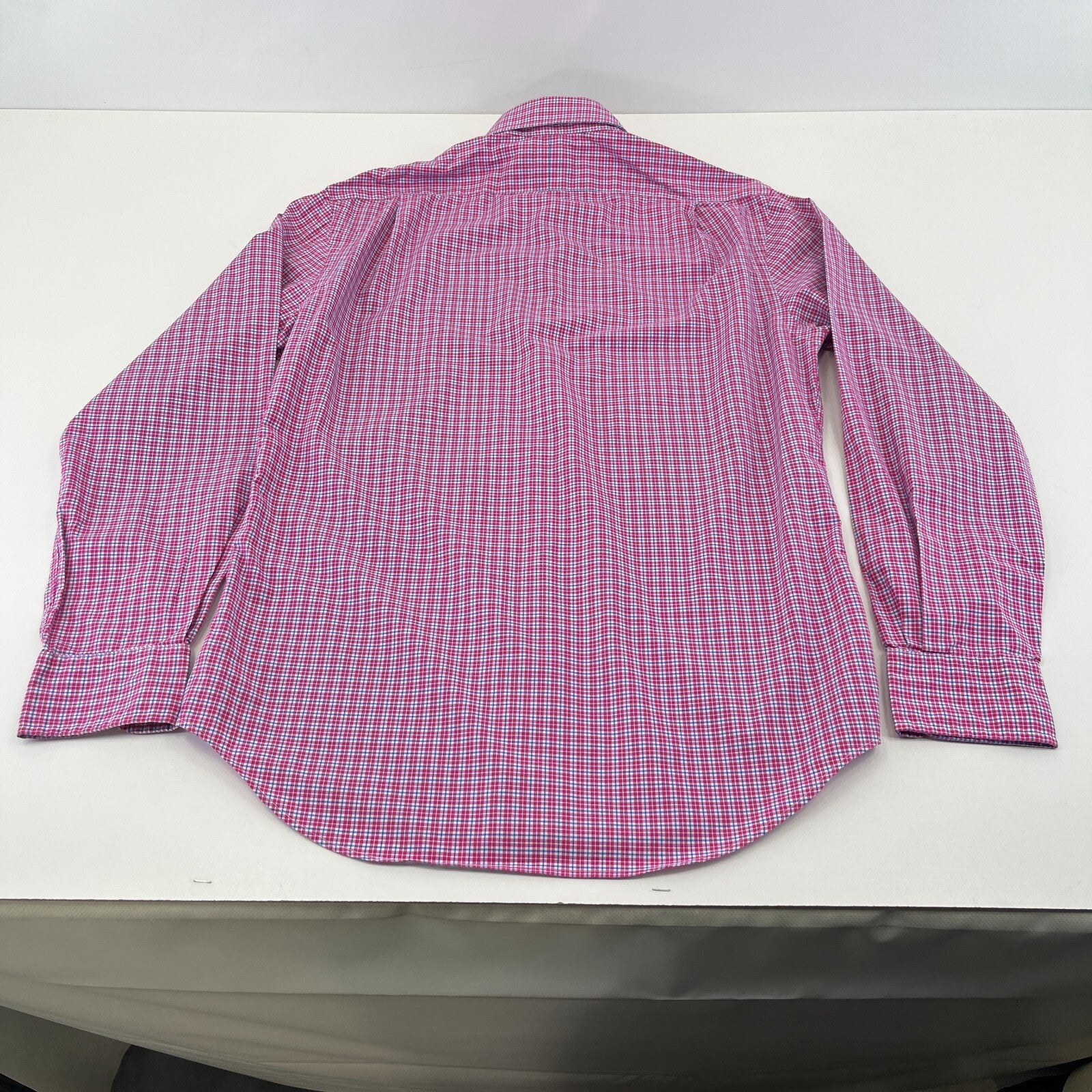 Polo Ralph Lauren Shirt Mens size M Red Check Cotton Button Up RL Pony