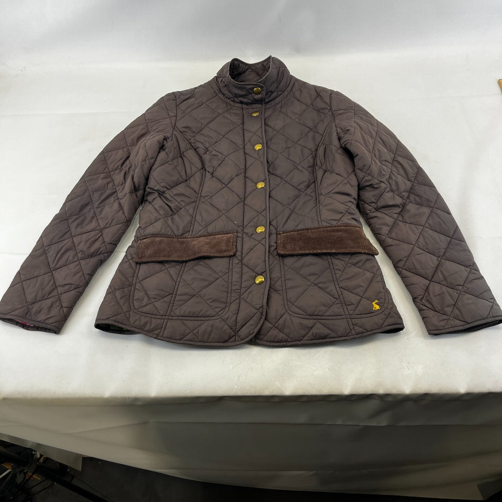 Tom Joule Joules Quilted Jacket in Chocolate Brown UK size 10