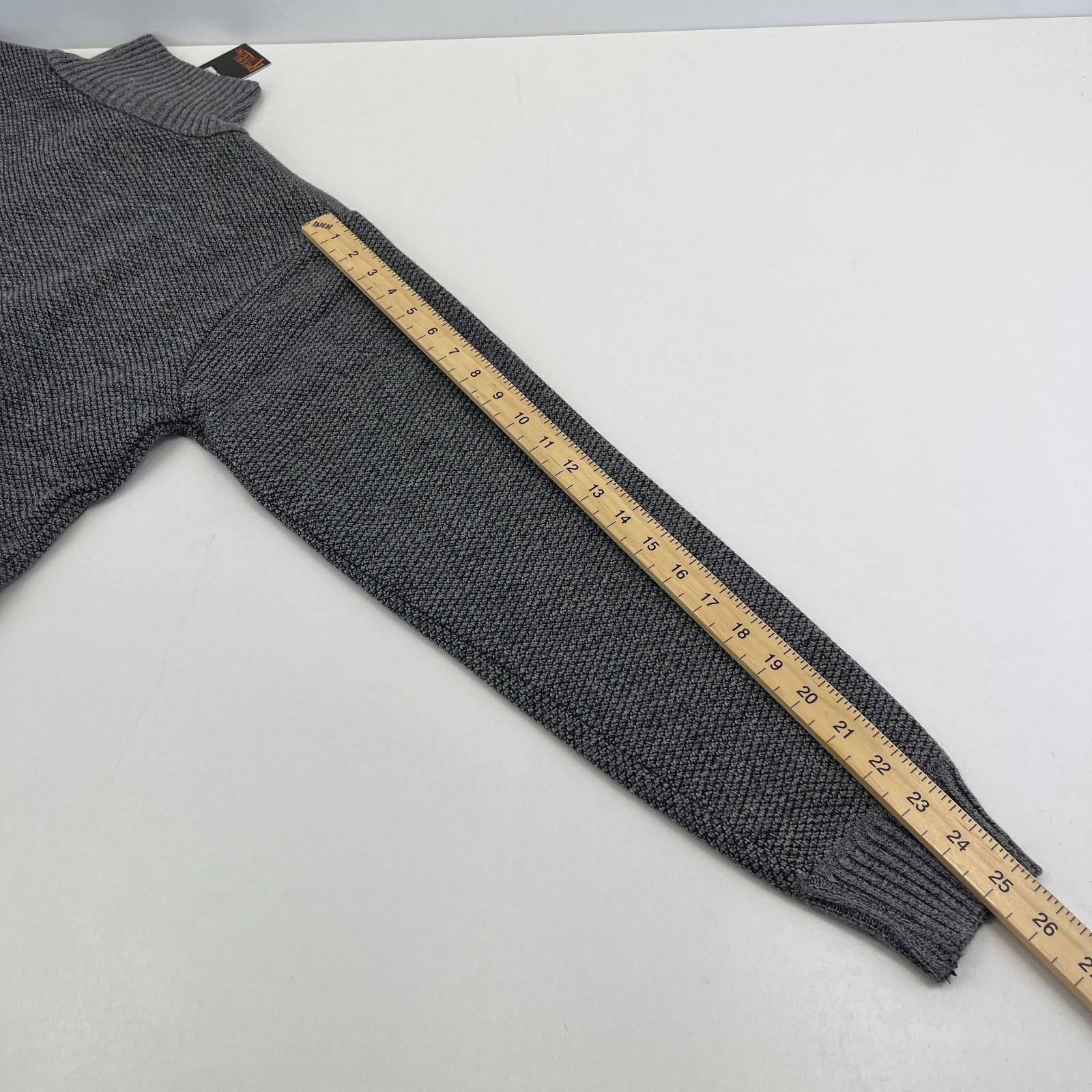 Raphael Valencino Thermal Fleece Lined Jacket Grey Long Sleeve Mens M - New