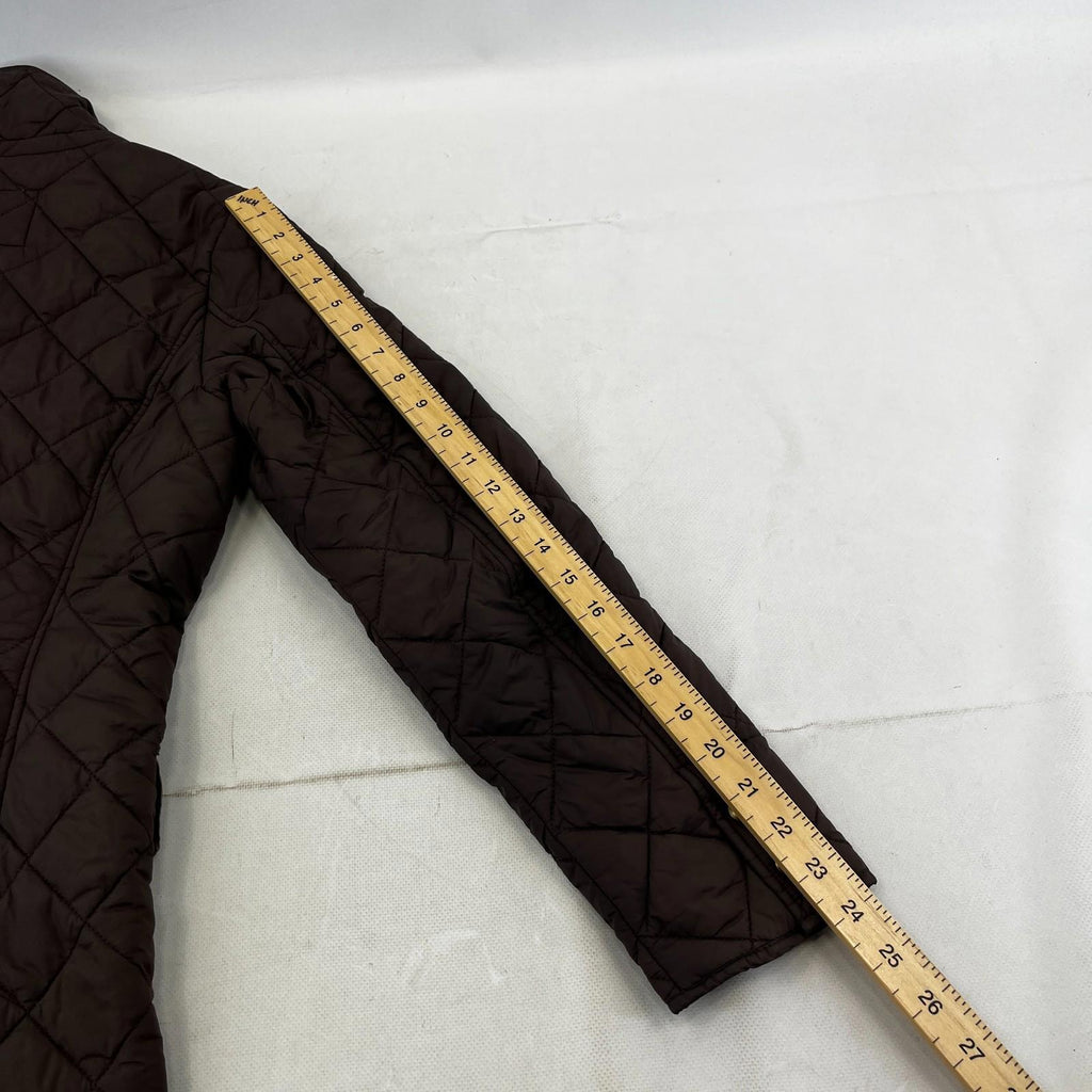 Tom Joule Joules Quilted Jacket in Chocolate Brown UK size 10