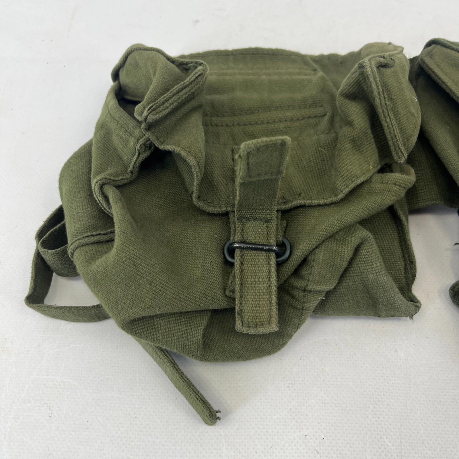 British Army 58 Pattern Webbing Kidney Pouch Set Complete