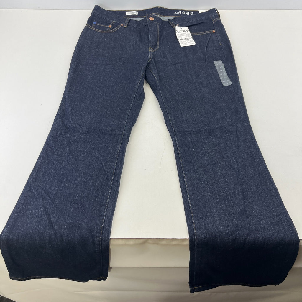 Gap Coupe Semi-Evasee Boot Cut Jeans Dark Blue W34" L32" - New