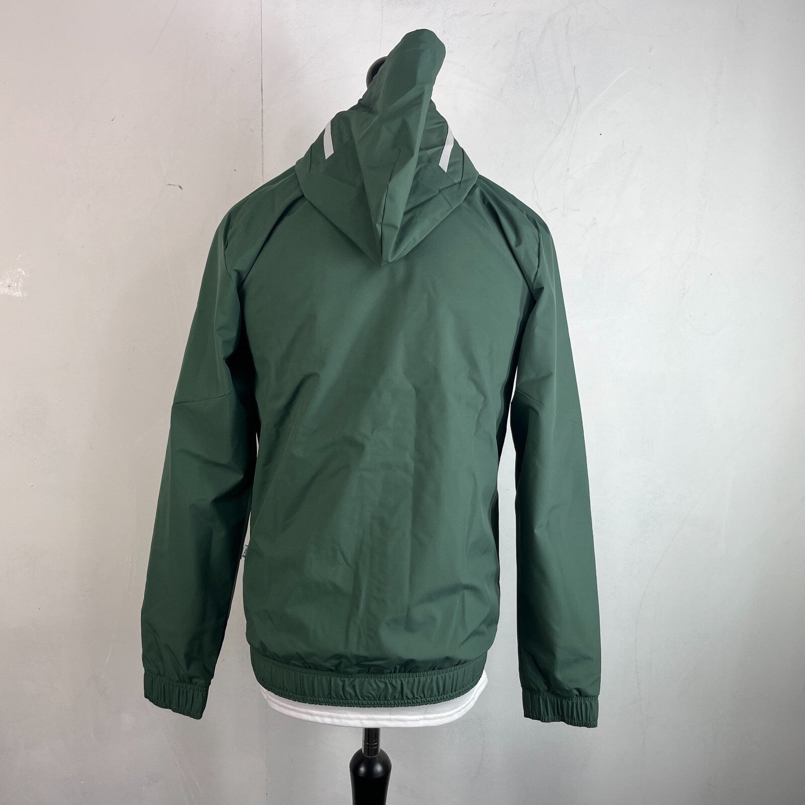 Adidas Celtic FC Waterproof Football Training Jacket Hooded size XS Oversized