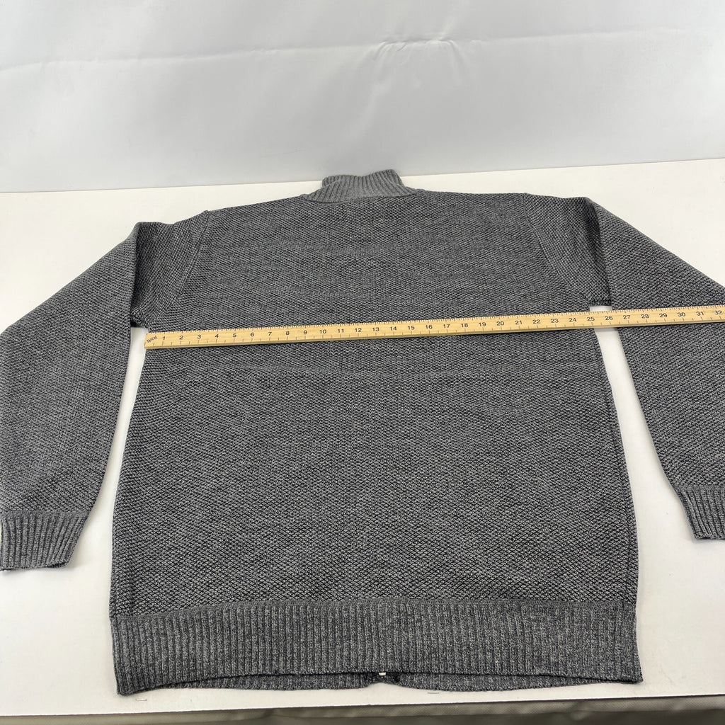 Raphael Valencino Thermal Fleece Lined Jacket Grey Long Sleeve Mens 2XL - New