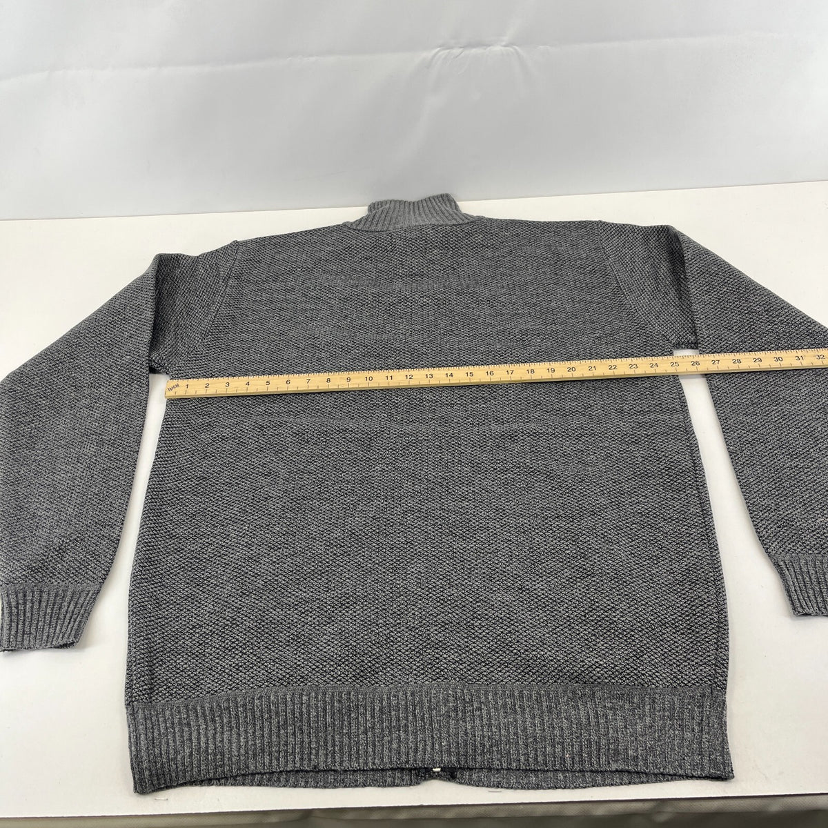 Raphael Valencino Thermal Fleece Lined Jacket Grey Long Sleeve Mens 2XL - New
