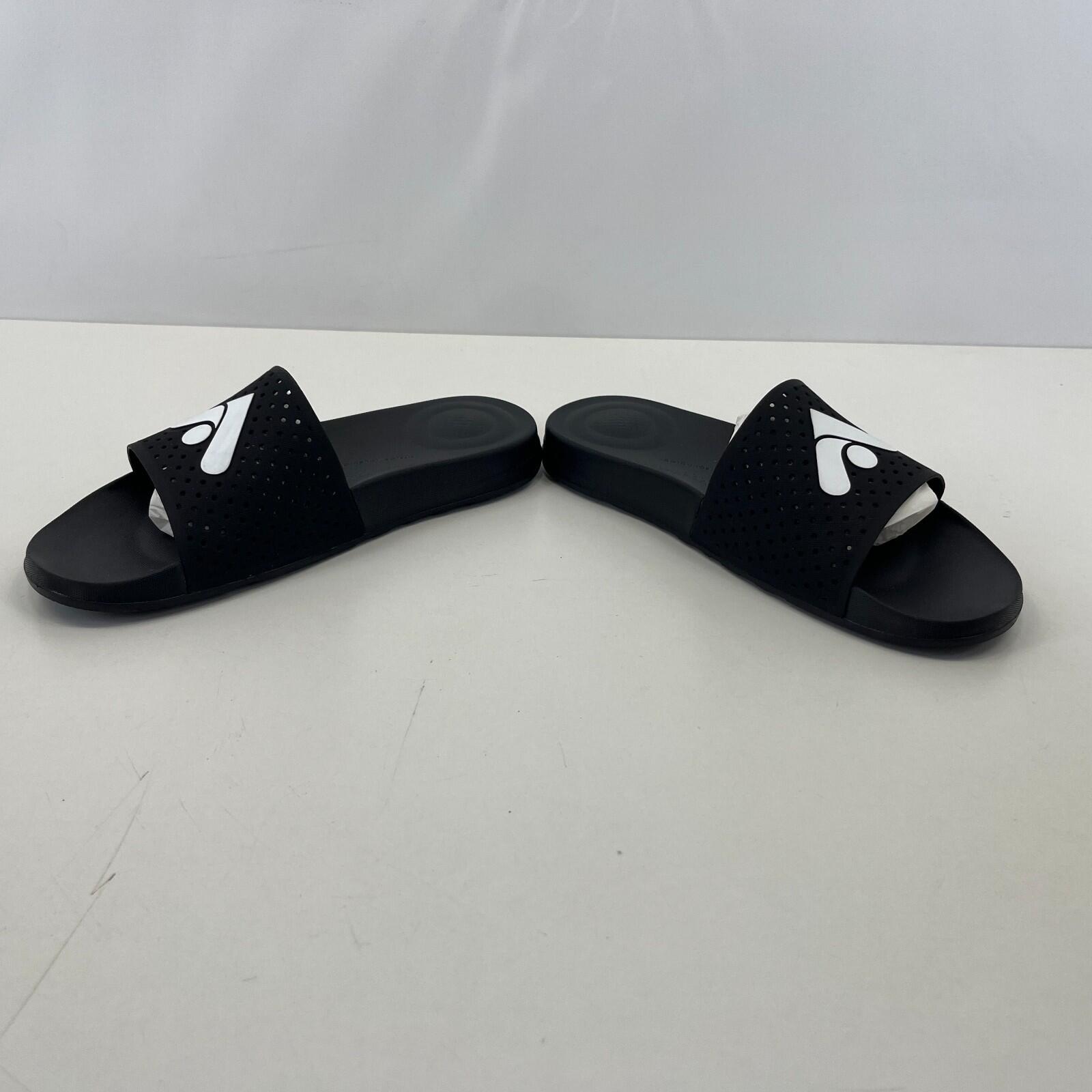 FitFlop Iqushion Arrow Pool Slides in Black size UK 7 EU 41 - New Boxed