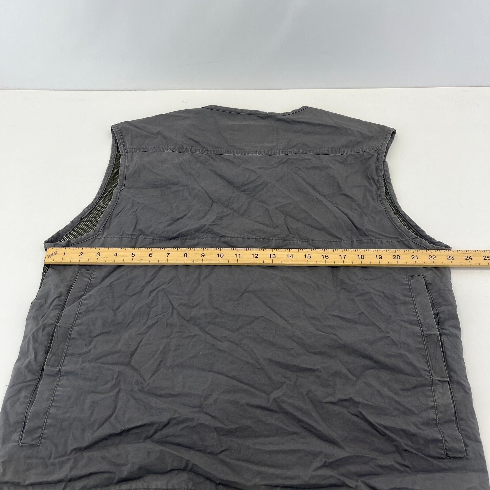 Univers Men's Shooting Waistcoat Vest in Grey size Large