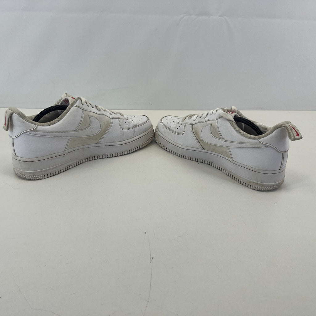 Nike Air Force 1 Low White Red AF1 size UK 9 EU 44