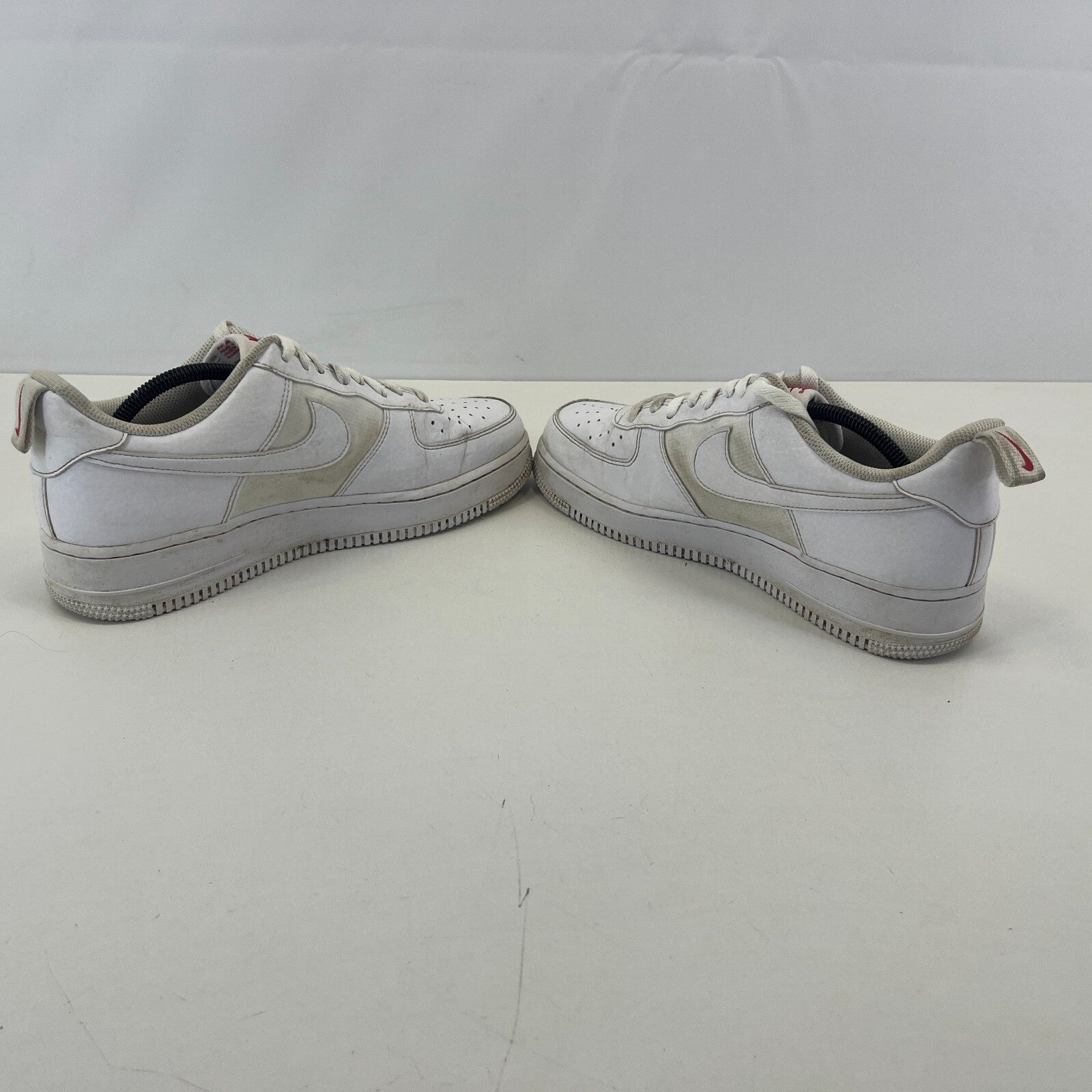 Nike Air Force 1 Low White Red AF1 size UK 9 EU 44