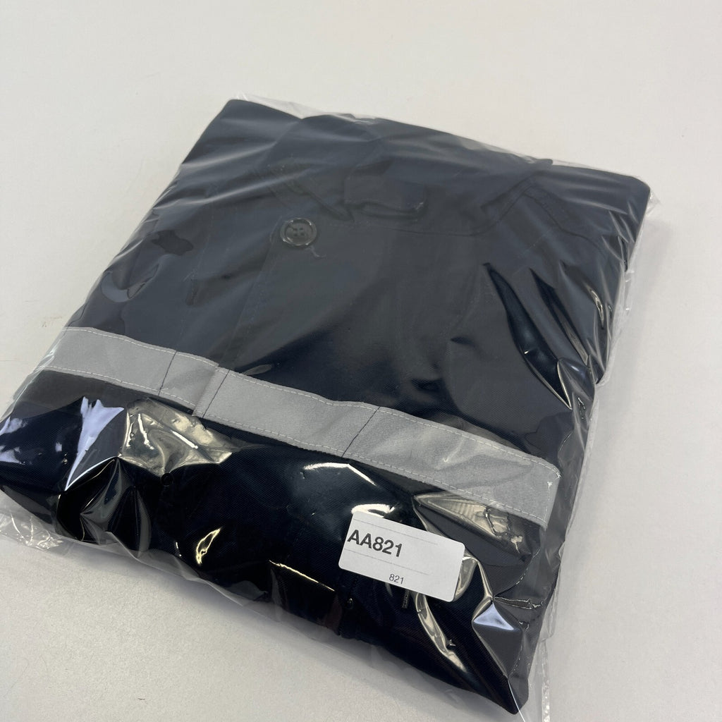 Balsan French Military Chore Jacket size 96L (UK M) Navy Blue Workwear Canvas